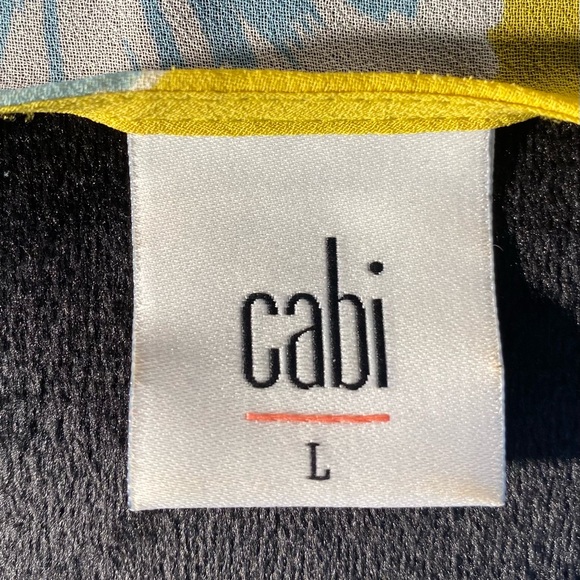 CAbi 3782 Dazzle Yellow Sleeveless Top - Picture 6 of 8